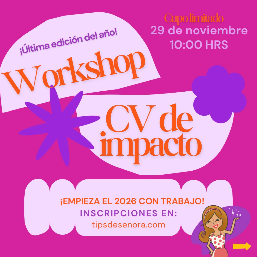 CV WORKSHOP EN VIVO 
