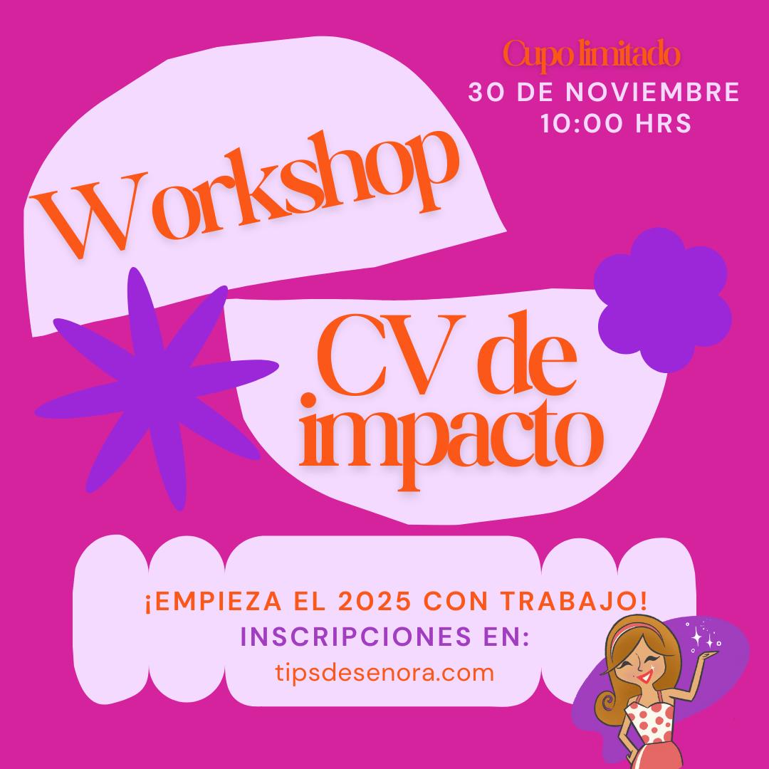 WORKSHOP CV DE IMPACCTO